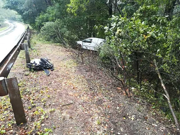 Poslední prázdninový víkend na silnicích: řidiče překvapil vydatný déšť