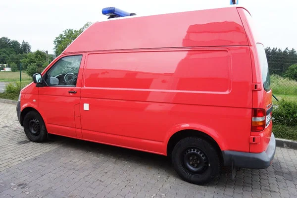 Renovace laku hasičského vozu pro pelhřimovské dobrovolníky