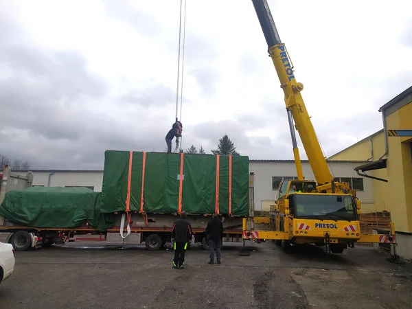 Zase jedno jeřábování, tentokrát v Humpolci 