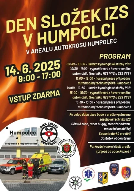Den složek IZS v Humpolci