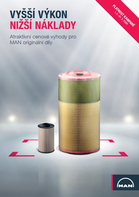 Aktuální kampaň servisu MAN